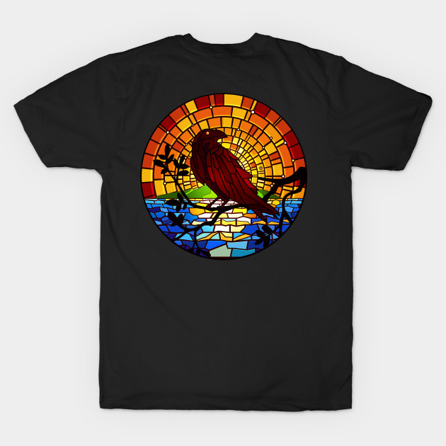 Mosaic Raven by Prok_Art